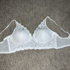 White padded bralette